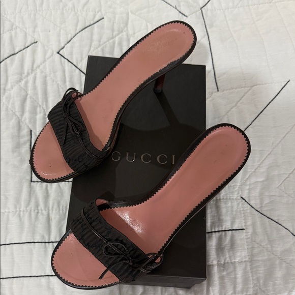 Gucci Brown Heels - Picture 1 of 6